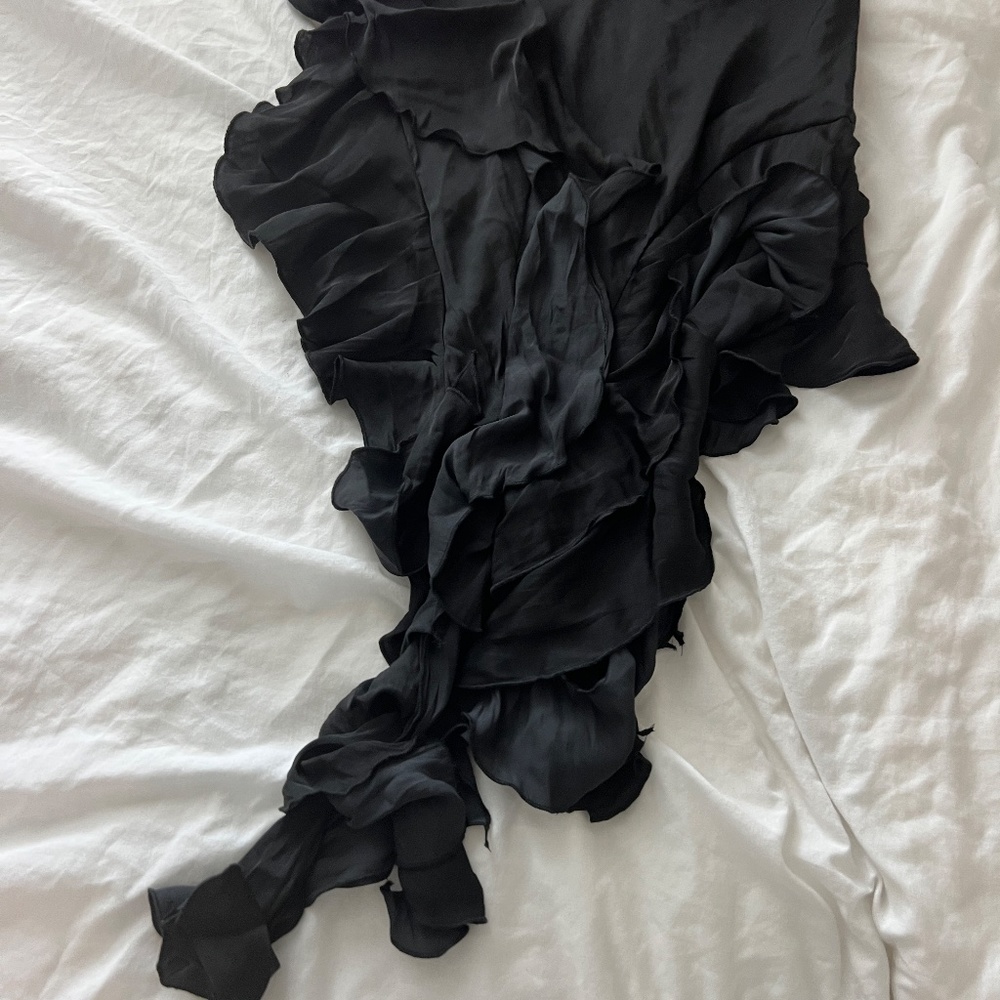 Urban outfitters strapless Asymmetrical Bandeau Dress - Picture 3 of 3